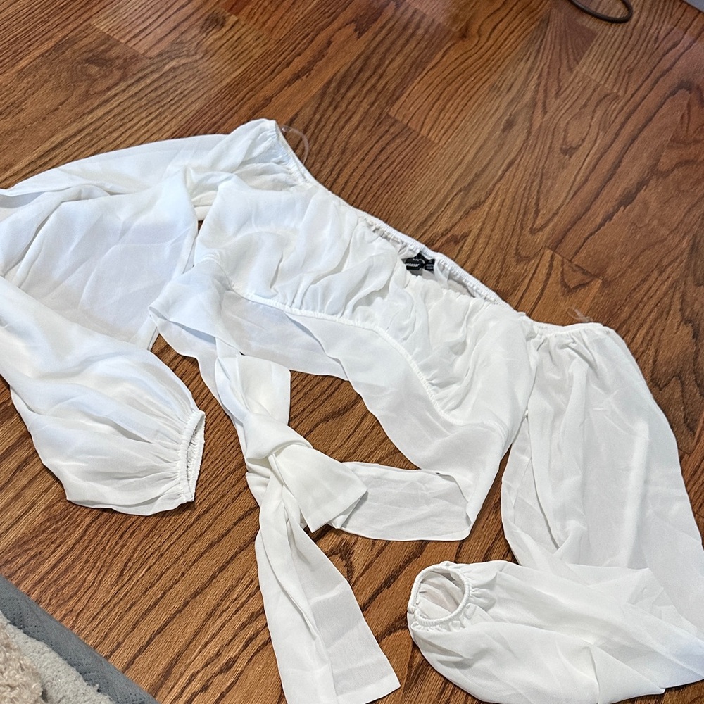 Windsor Ivory Off-Shoulder Top